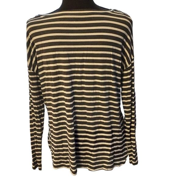 American Eagle Outfitters Soft and Sexy Striped Long Sleeve Tee XS - Picture 3 of 4